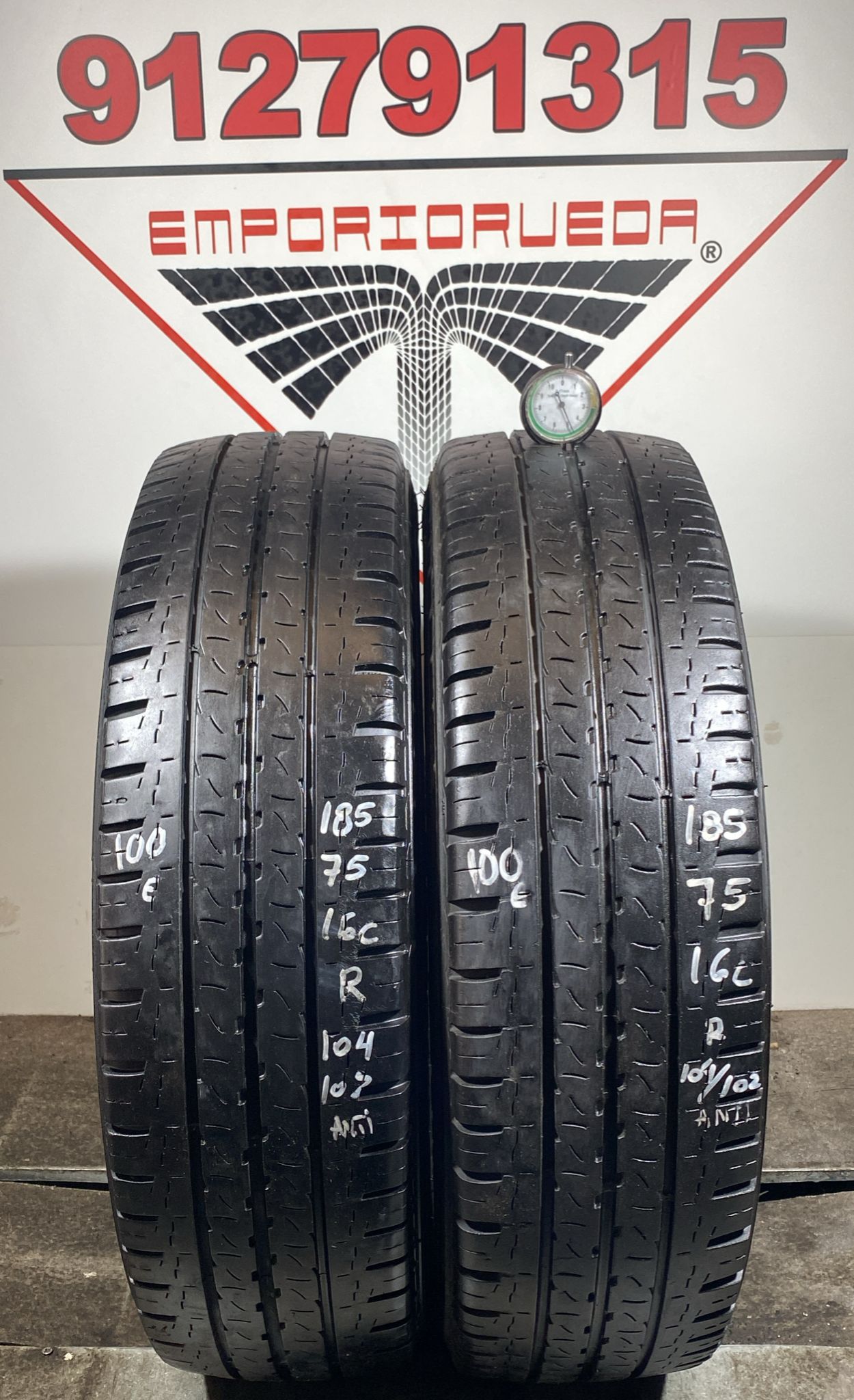 KLEBER  USADO  185/75 R16C 104/102 R